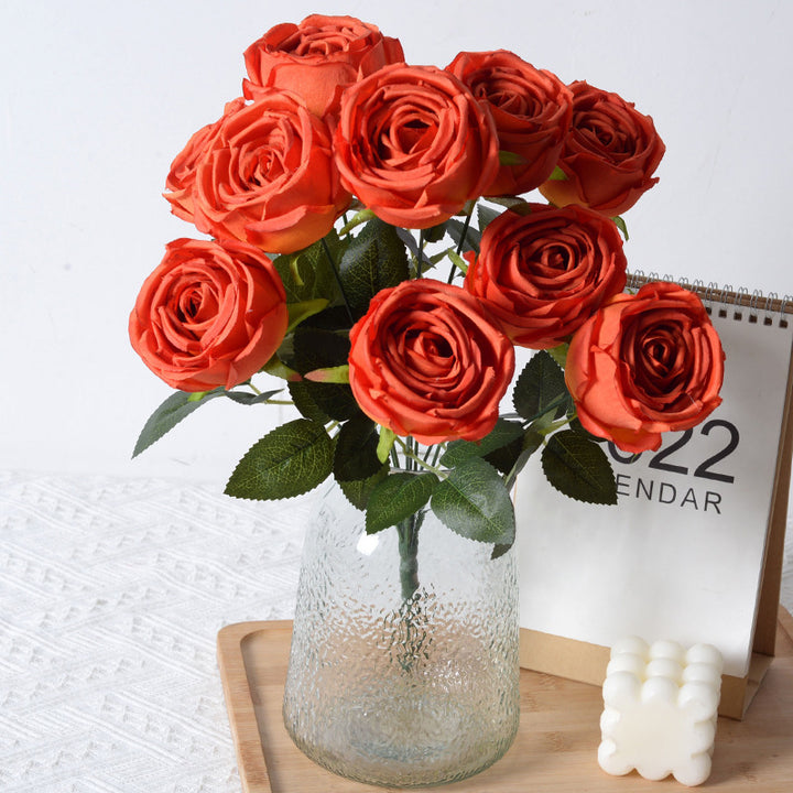Silk Floral Rose Bouquet
