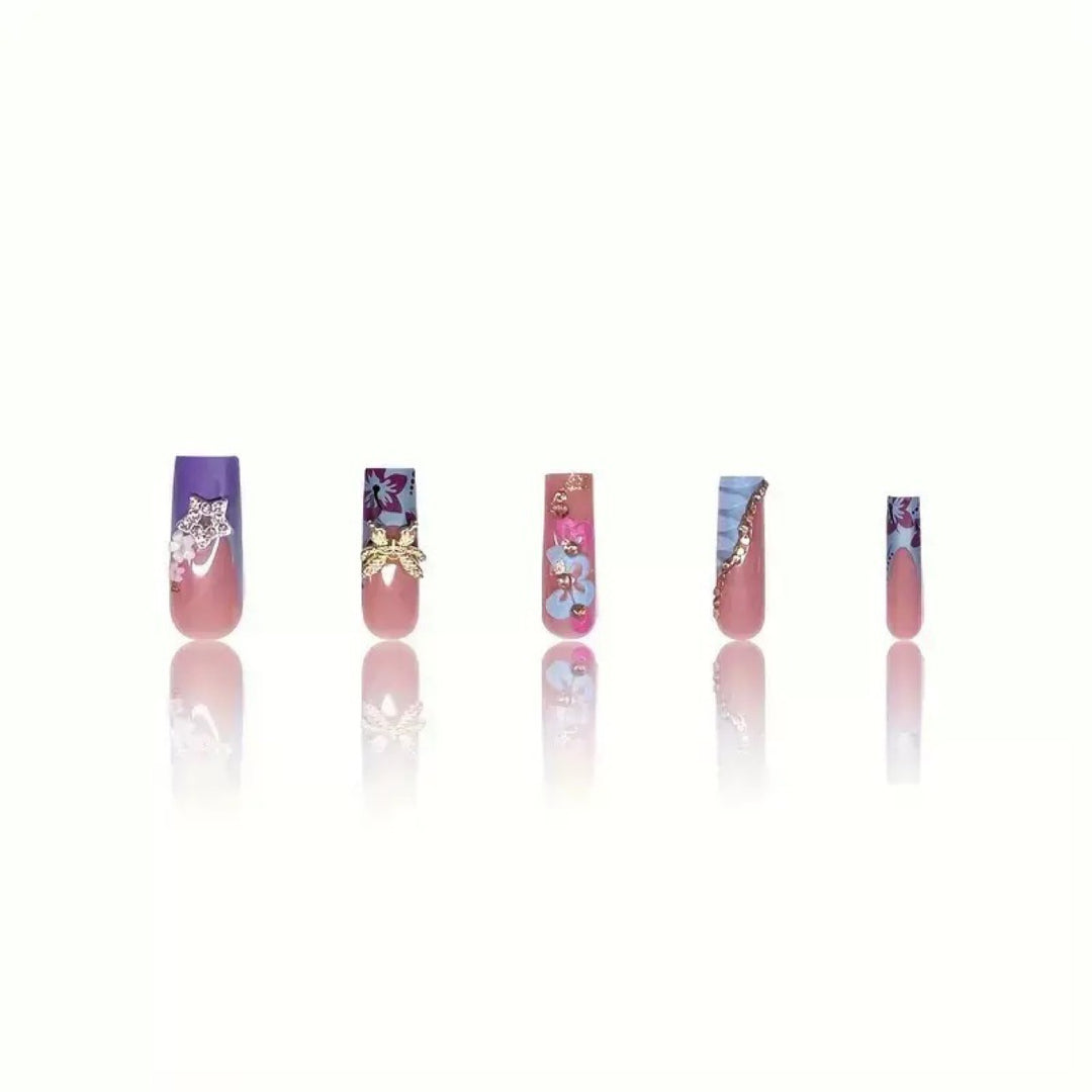 Floral Nail Art Extensions