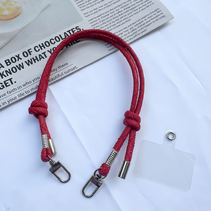 Premium Leather Lanyard Strap Kalsten