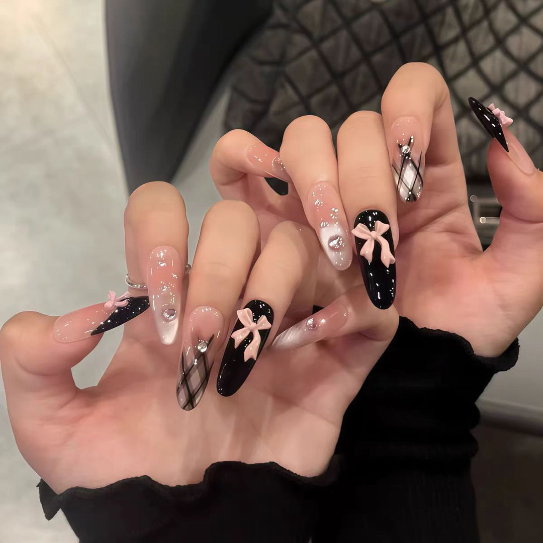 Creative Character-Embellished Press-On Nail Set Kalsten