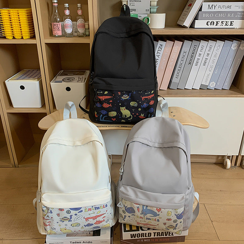 Fun-Themed Cartoon Backpack