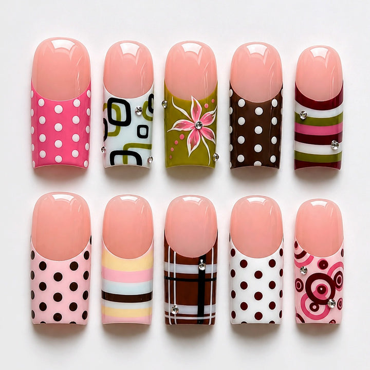 Nail Art Set with versatile designs and creative accents Kalsten
