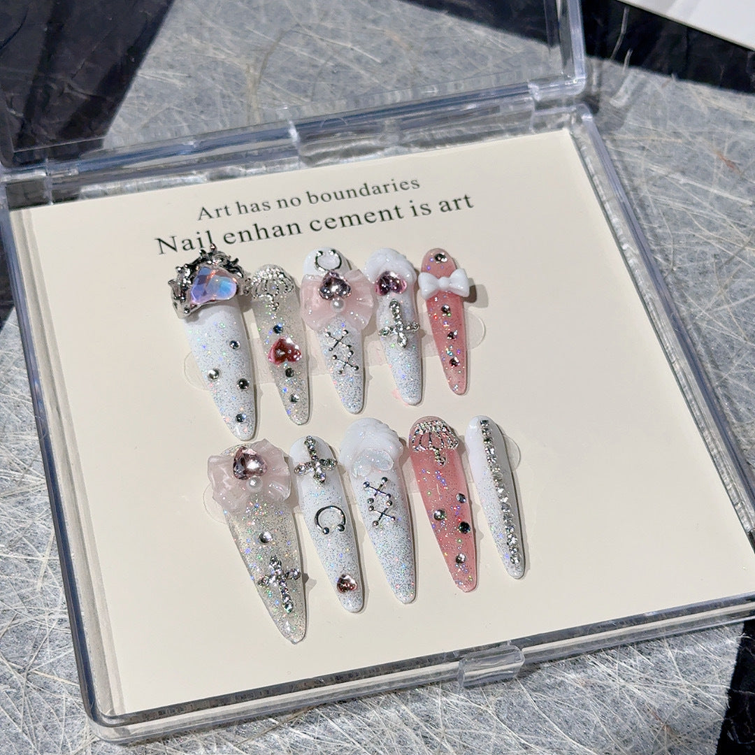 Artistic Press-On Nail Tips