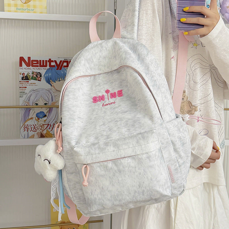 Playful Graphic Print Backpack Kalsten