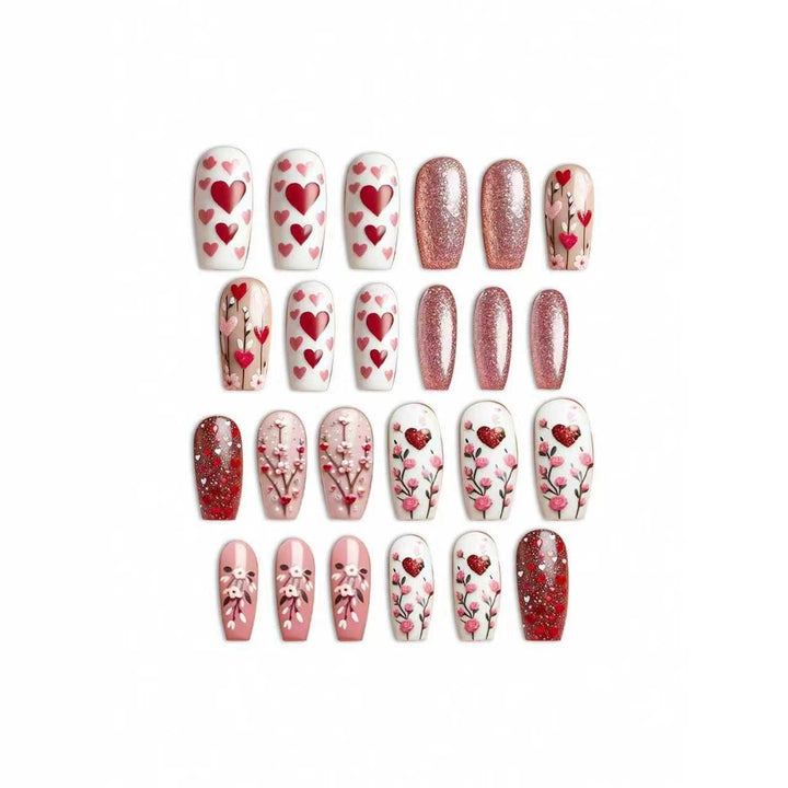 Artistic Floral Nail Art Kalsten