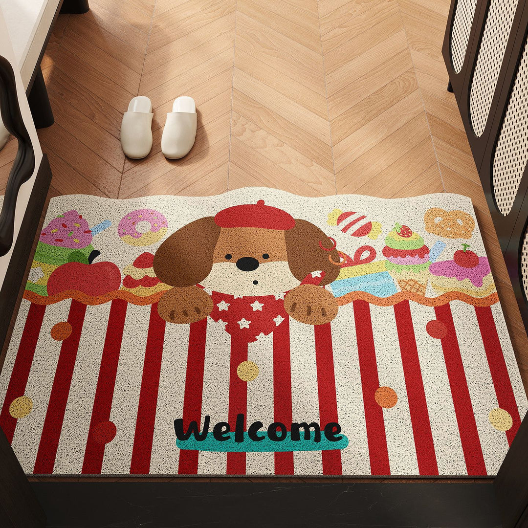 Cute Character Welcome Mat