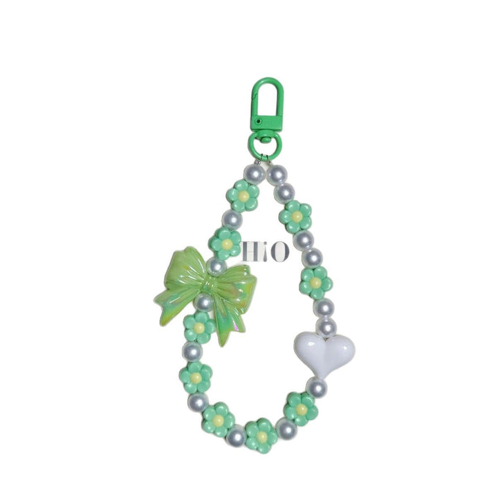 Decorative Floral Beaded Keychain kalsten