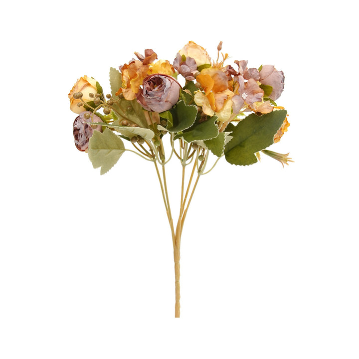 Lifelike Artificial Floral Stem Bouquet