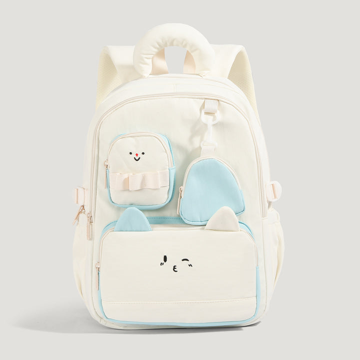 Children's Cute Animal-Inspired Multi-Pocket School Backpack
