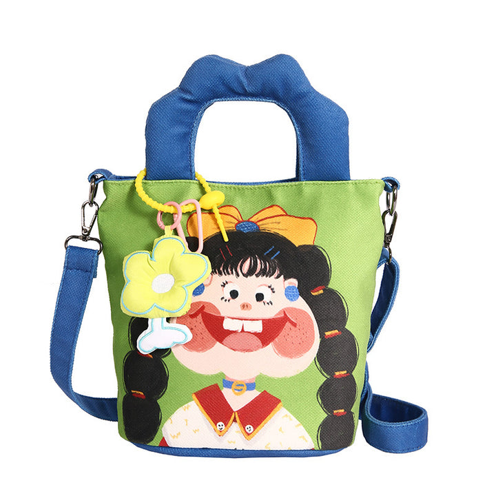 Plush handbag in the cheeky children's motif Kalsten