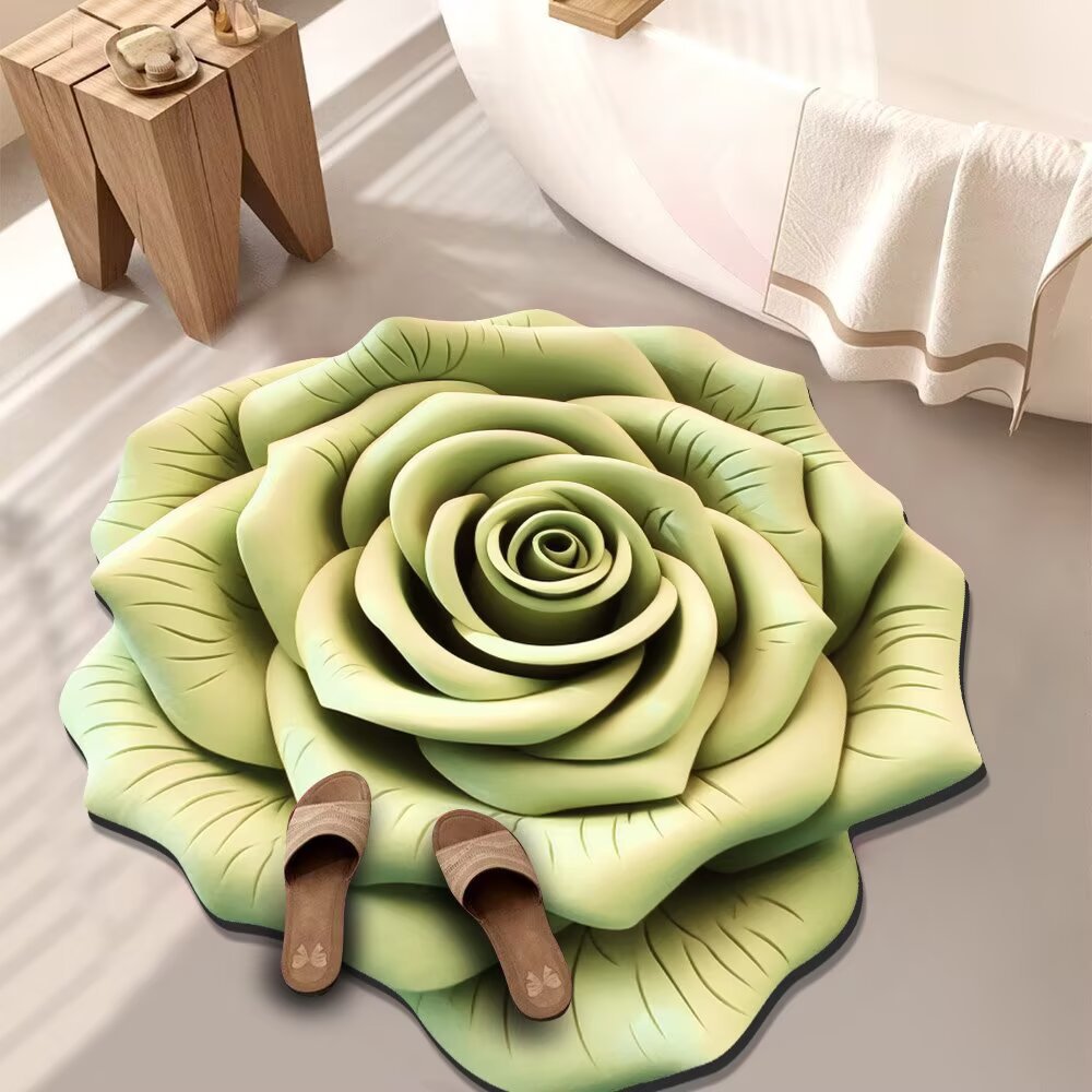 Cheerful Floral Decorative Area Rug Kalsten