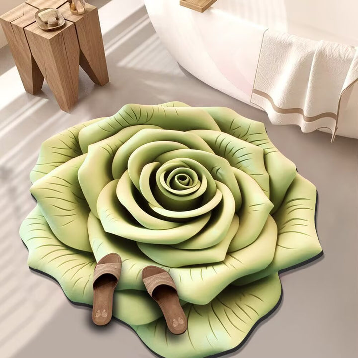 Cheerful Floral Decorative Area Rug Kalsten