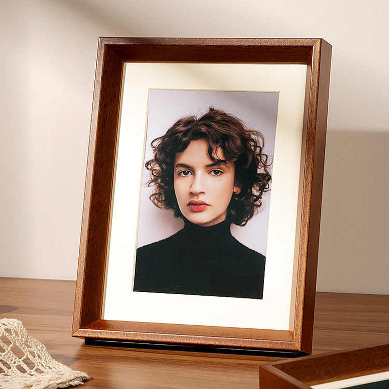 Wooden Photo Display Frame for Home Decor