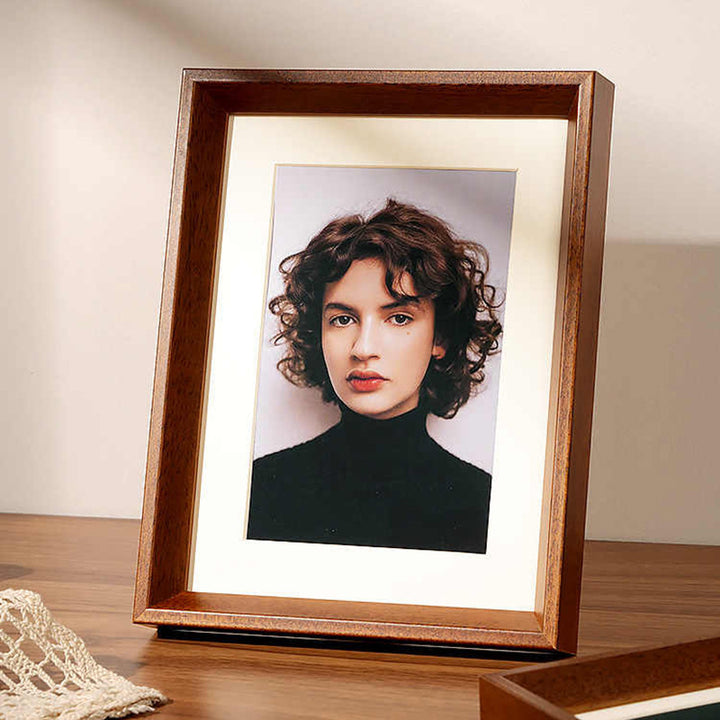 Wooden Photo Display Frame for Home Decor