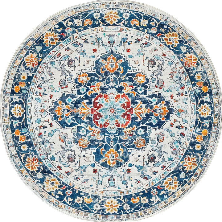 Ornate Floral Vintage Area Rug Kalsten