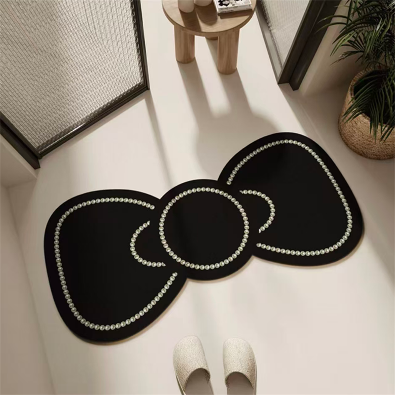 Leopard Print Decorative Bath Mat Kalsten