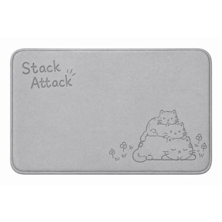 Playful Snail-Themed Bath Mat