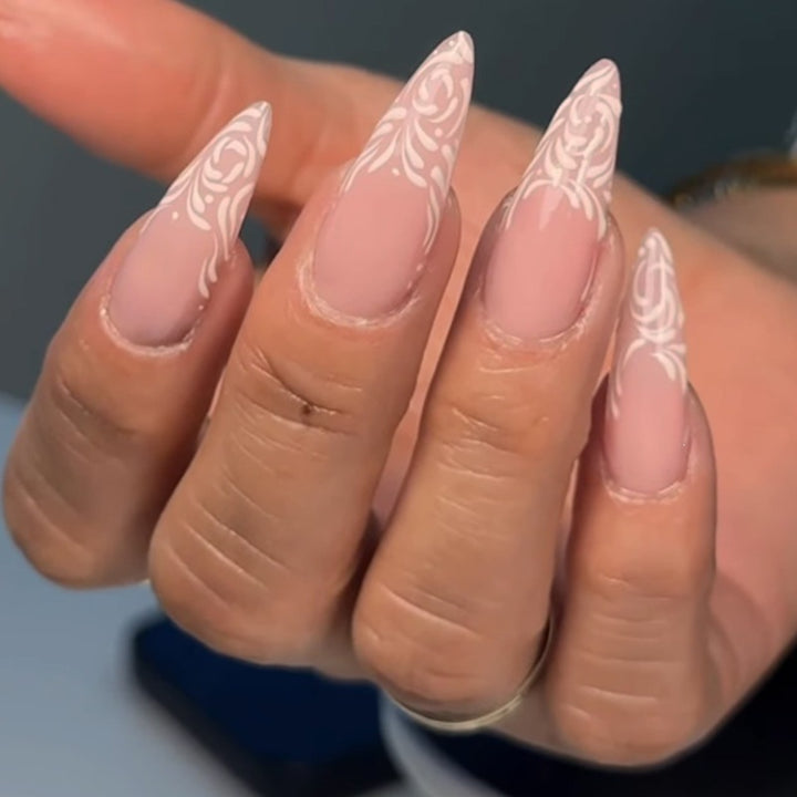 Nail art set with elegant designer patterns Kalsten
