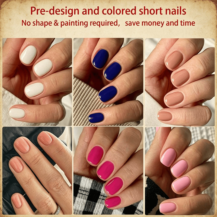 Versatile Soft Gel Nail Tips Set Kalsten