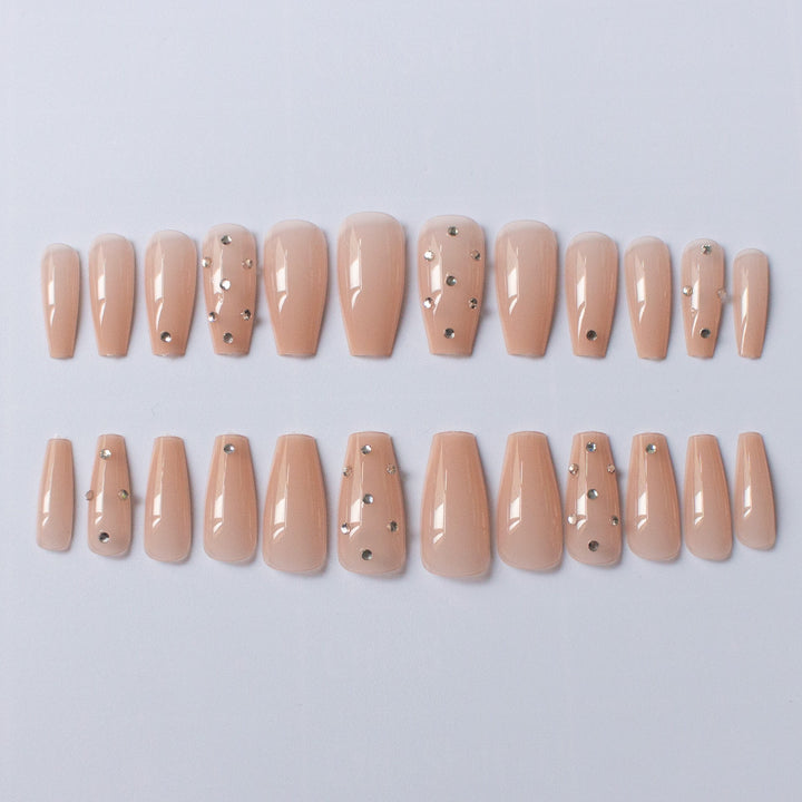 Elegant Stiletto Acrylic Nail Art Set