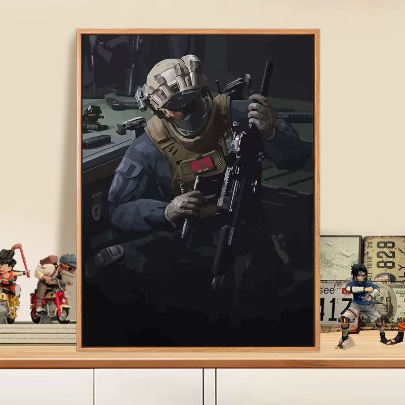 Action Hero Art Print Kalsten