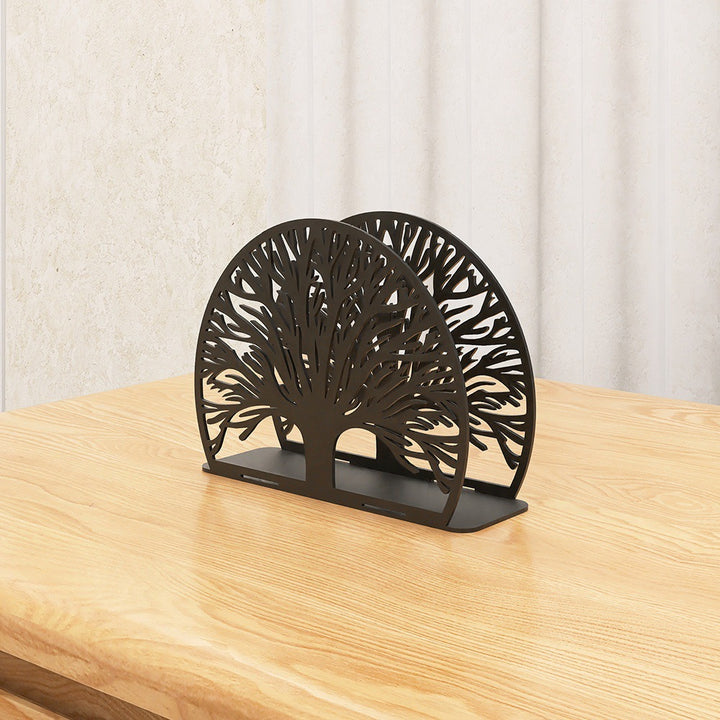 Decorative Metal Tree Bookends