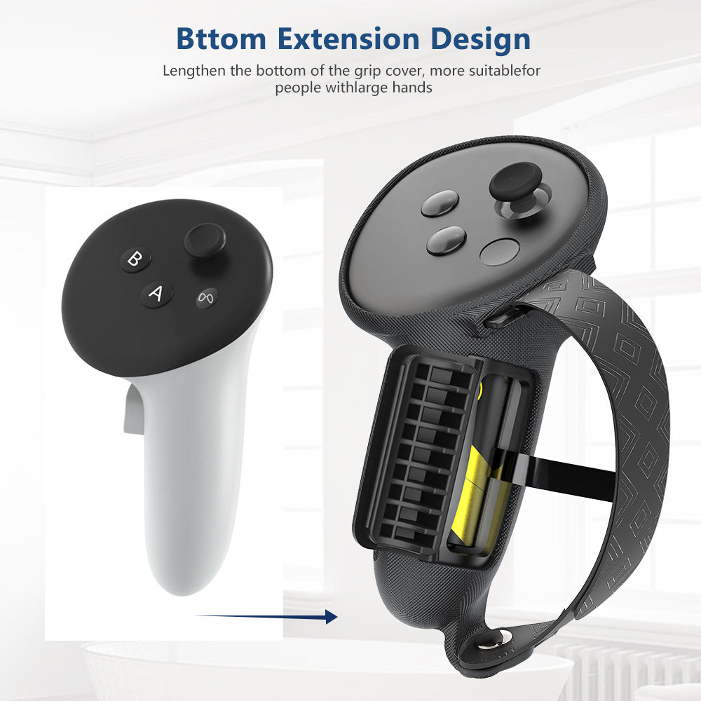 Ergonomic VR Controller Holders with Improved Grips Kalsten