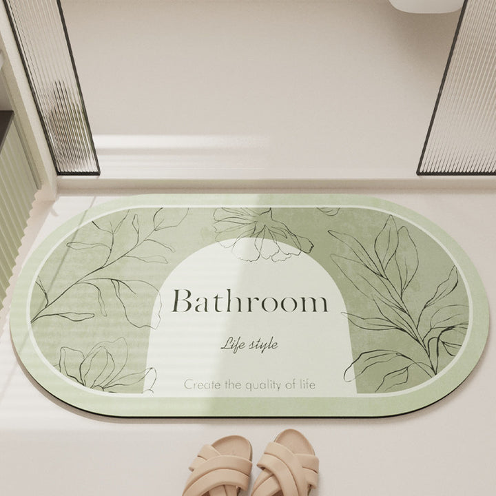 Stylish Decorative Bathroom Mat Kalsten
