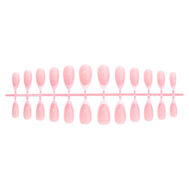 Nail set with elegant French-tip design Kalsten