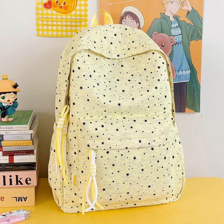 Star-Print Casual Backpack Kalsten