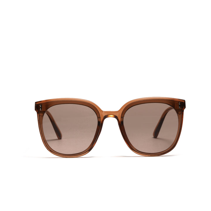Women’s fashionable square sunglasses with high-quality transparent frame Kalsten