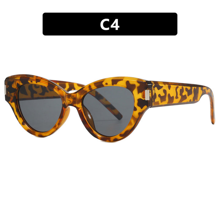Ladies stylish Cat-Eye sunglasses with transparent frame Kalsten