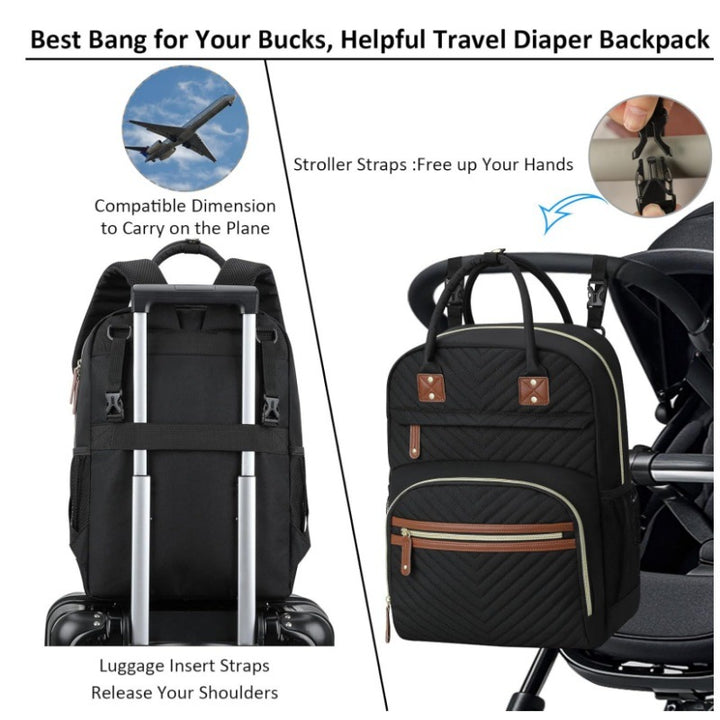 Multifunctional backpack with padded laptop compartment and organizer Kalsten