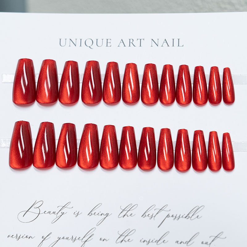 Glossy Press-On Nail Set  1791110622