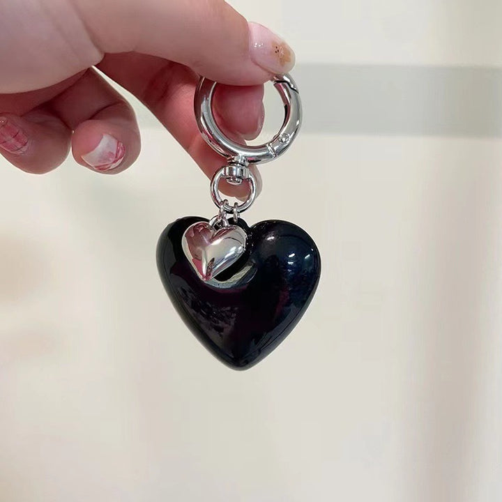 Heart-Shaped Charm Keychain Kalsten