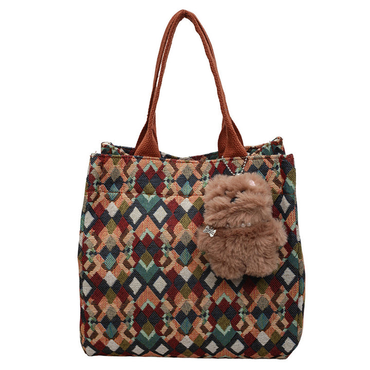 Fun Patterned Tote Bag