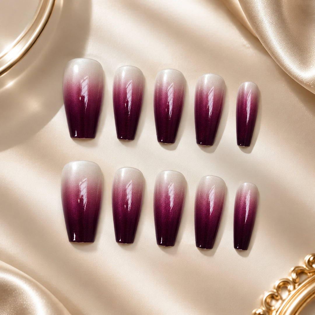 Ombre Gradient Press-On Nails Set