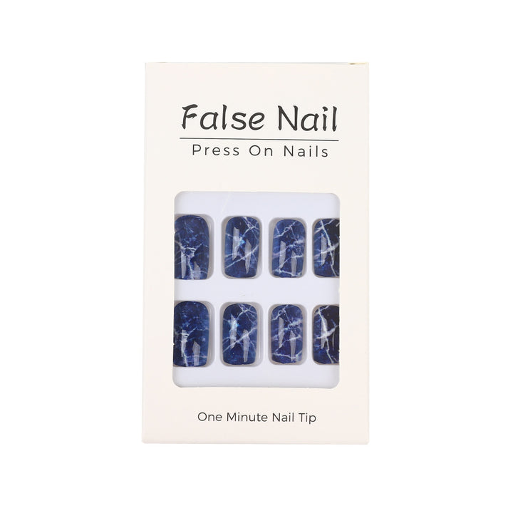 Artificial nails in elegant marble design Kalsten