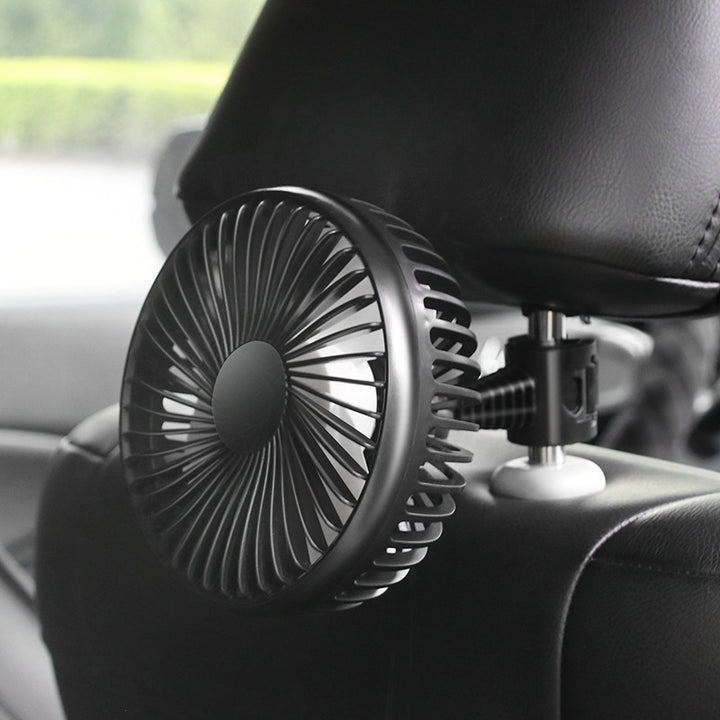 Double fan with swivel head and energy-saving features Kalsten