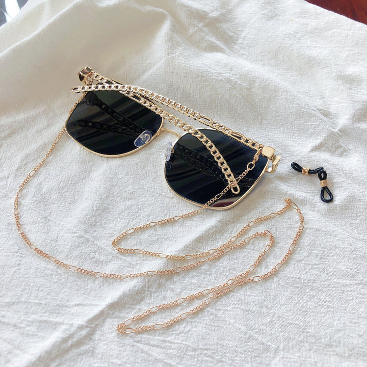 Chic Eyewear Chain with Decorative Clips Kalsten