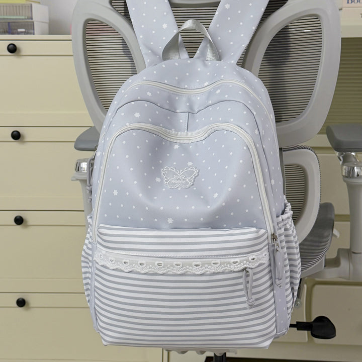 Playful Bunny-Ear Design School Backpack Kalsten