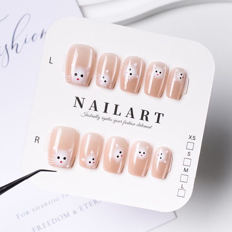Floral and Butterfly Design Press-On Nails Kalsten