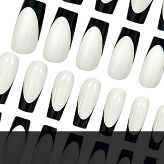 Elegant French Tip Press-On Nails Kalsten 1789915939