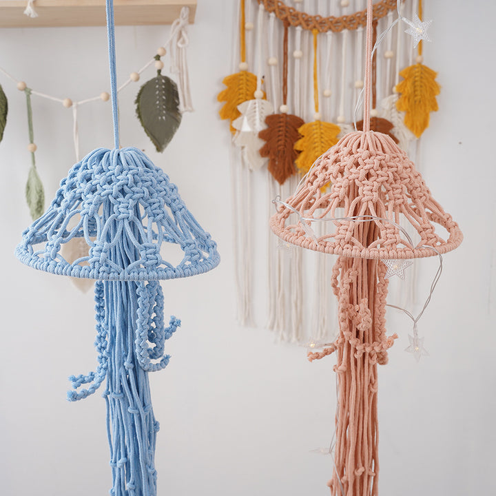 Decorative Macramé Ceiling Light Shade Kalsten