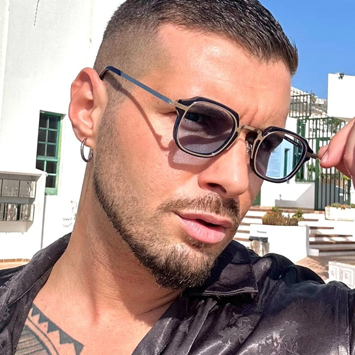 Women's square sunglasses with unique design and UV protection Kalsten