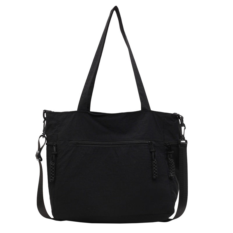 Multi-Pocket Travel Shoulder Tote