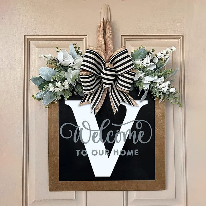 Customizable Welcome Door Sign