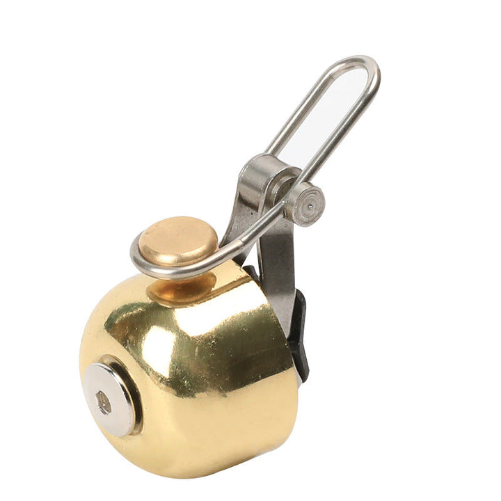 compact mini bicycle bell with stainless steel lever clamp Kalsten