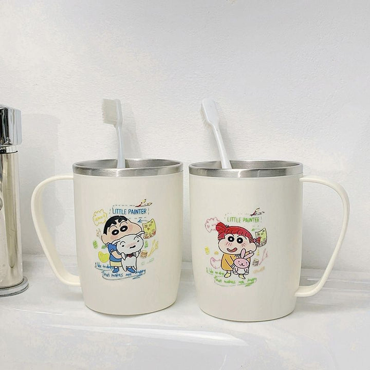 Ceramic mug with playful comic design Kalsten