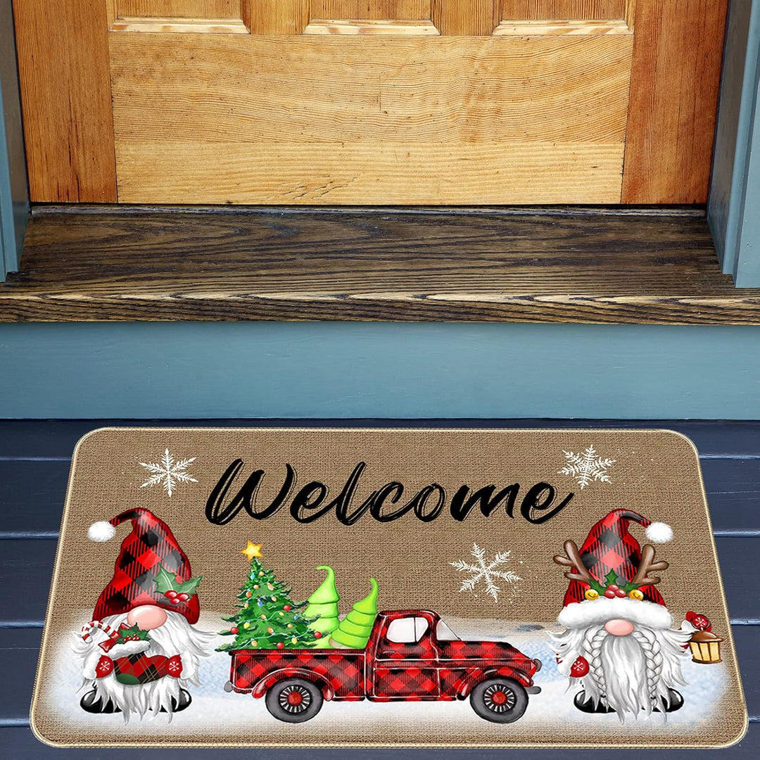 Festive Holiday Door Mat Kalsten